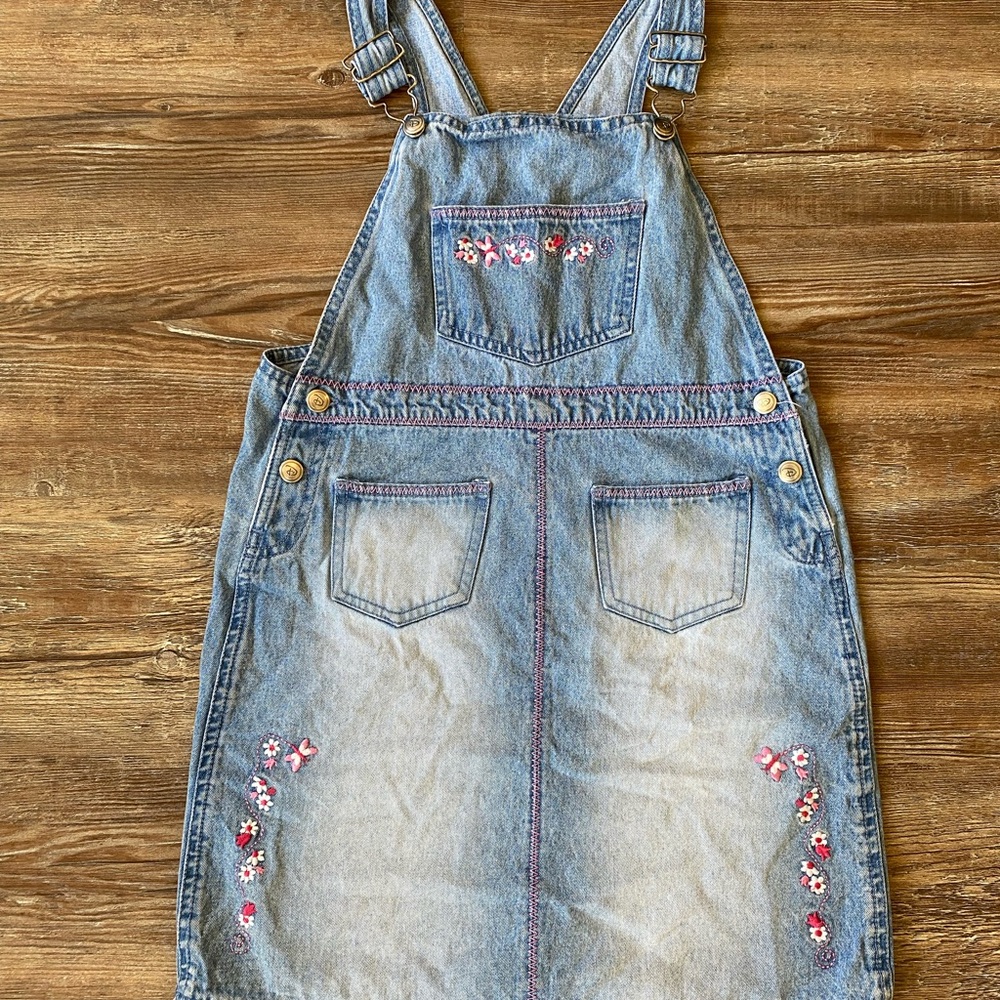 Vintage Disney Kids Overall Dress